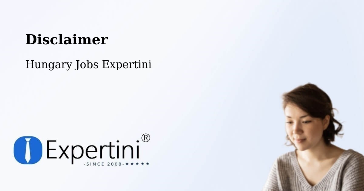 Disclaimer – Kevermes - Hungary Jobs Expertini