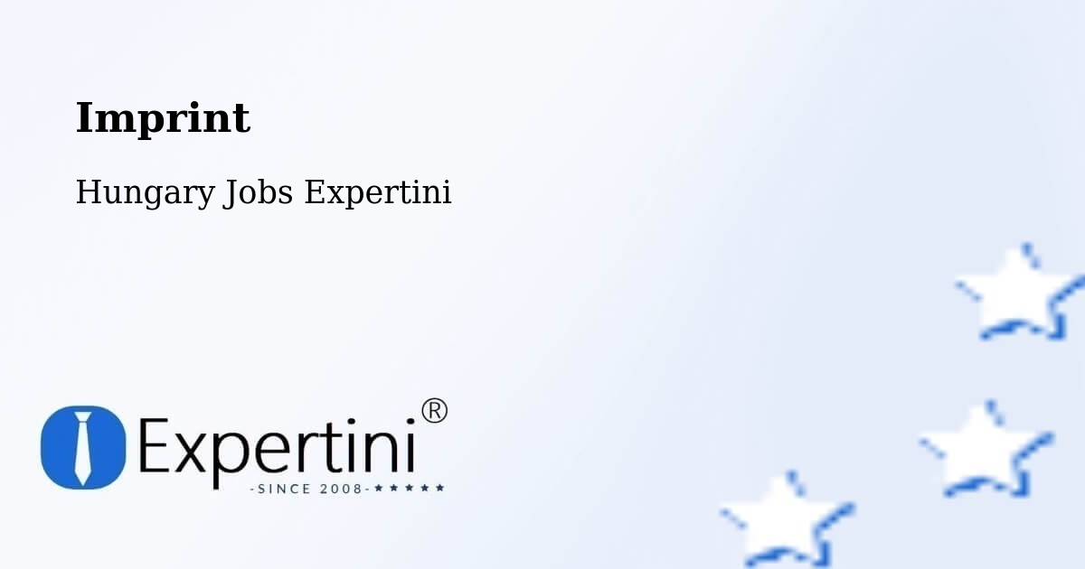 Imprint – Kevermes - Hungary Jobs Expertini